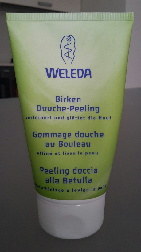 Peeling doccia alla betulla di Weleda: recensione
