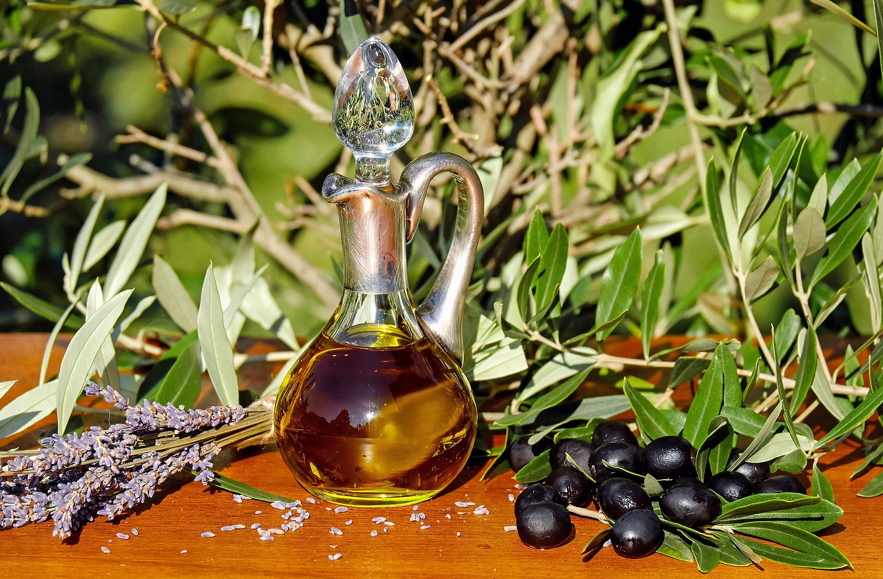 Olio di oliva in cosmesi