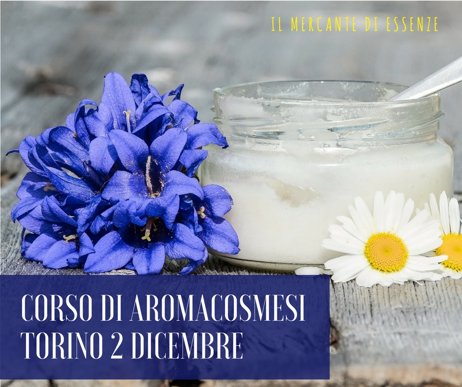 Corso di aromaterapia Torino: proprietà cosmetiche degli oli essenziali